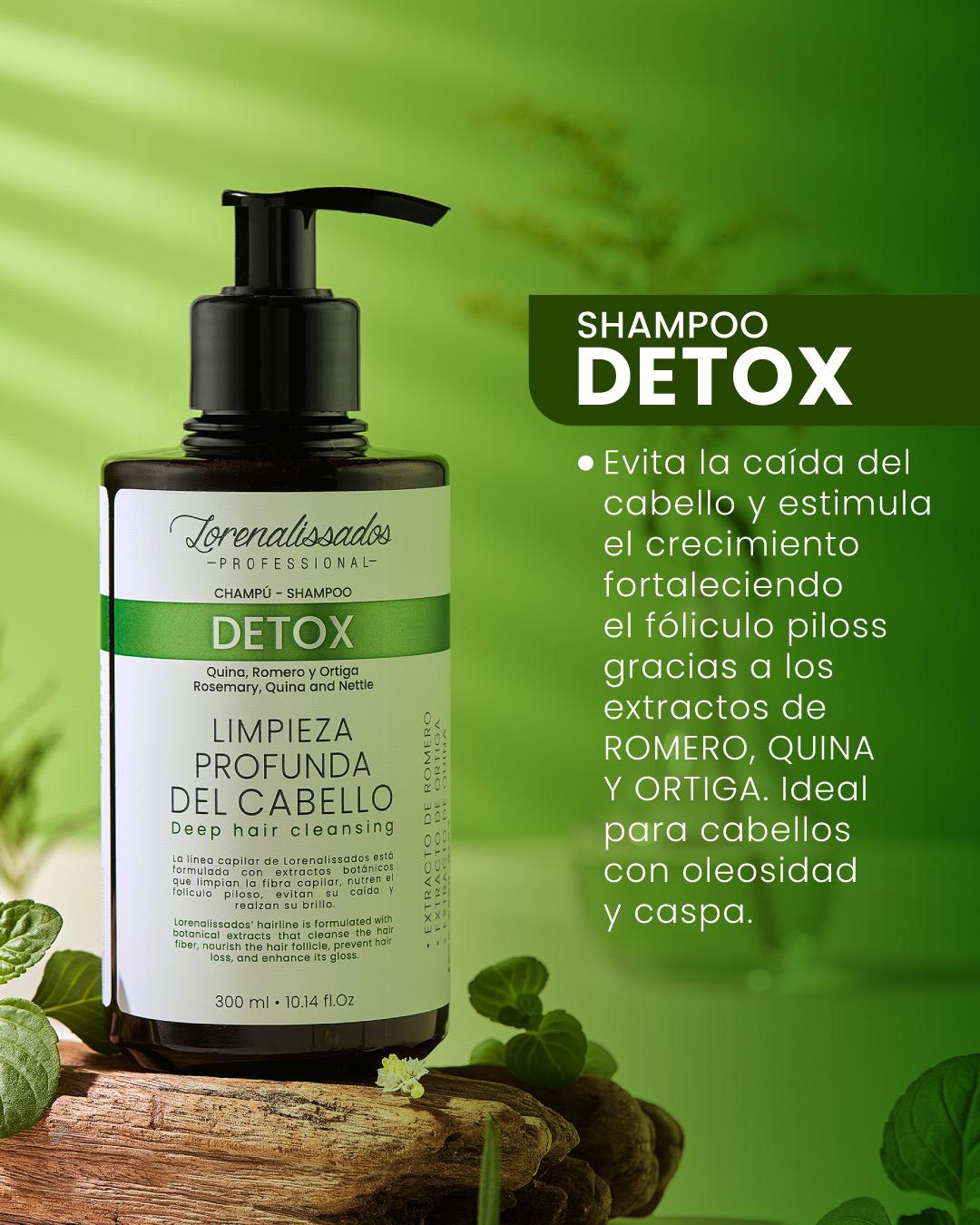 Shampoo Detox Frasco 300 ml